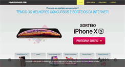 Desktop Screenshot of premiosfaceis.com